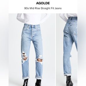 Agolde 90’s straight jeans
